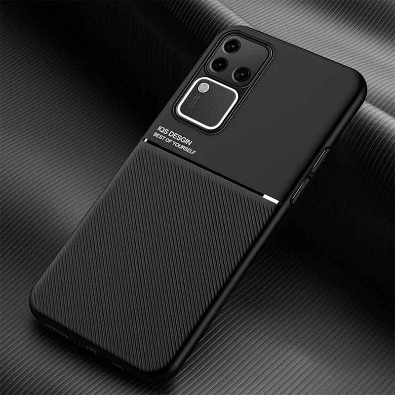 Modern Leather Pattern Slimline Case - Vivo