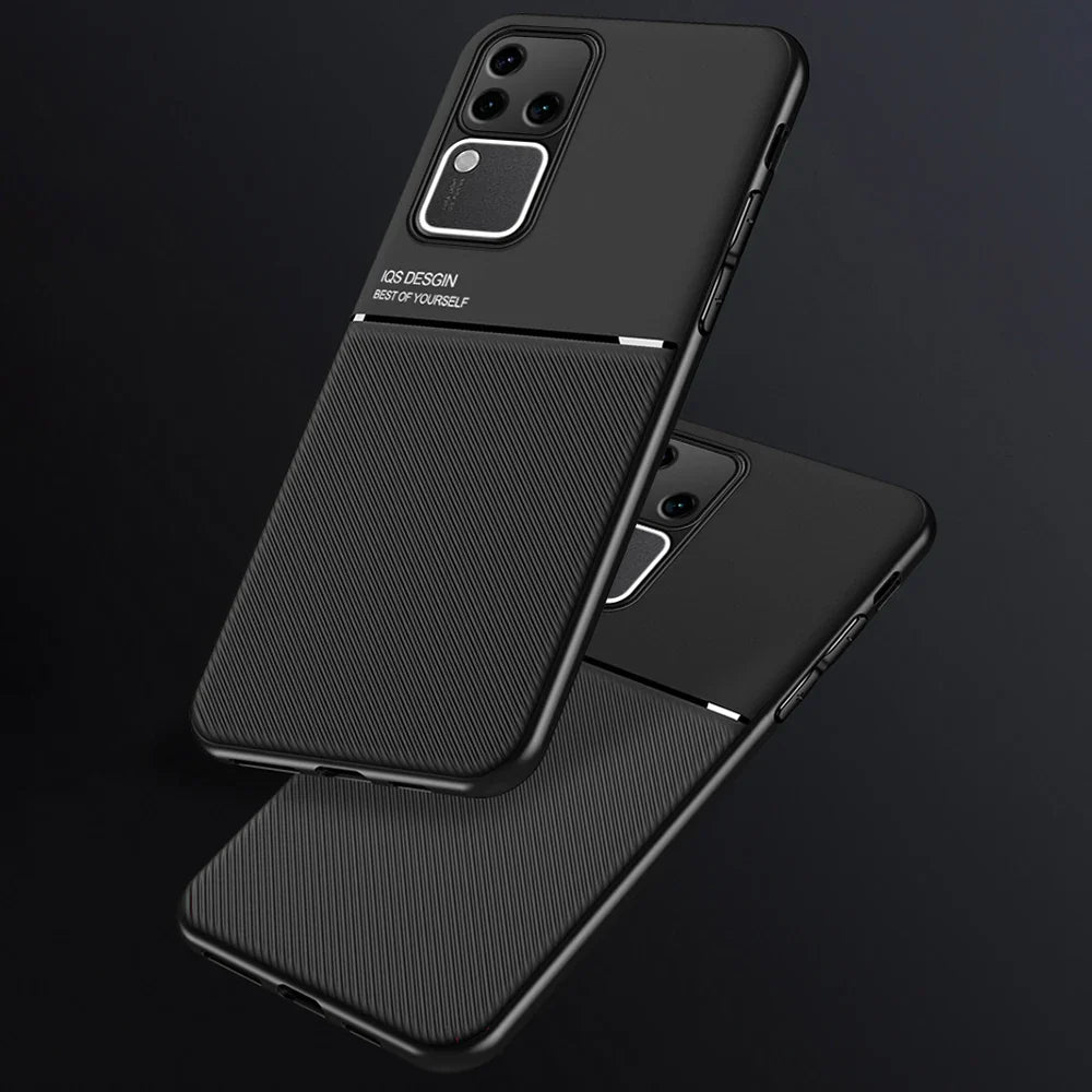Modern Leather Pattern Slimline Case - Vivo