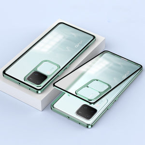 Frosty Dual Layer Metal Armor Case - Vivo