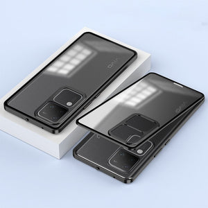 Frosty Dual Layer Metal Armor Case - Vivo