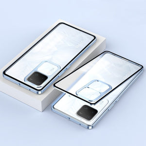 Frosty Dual Layer Metal Armor Case - Vivo