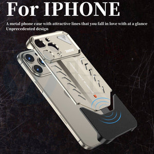 Futuristic Cyber Armor Shield Case - iPhone
