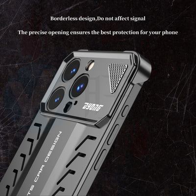 Futuristic Cyber Armor Shield Case - iPhone