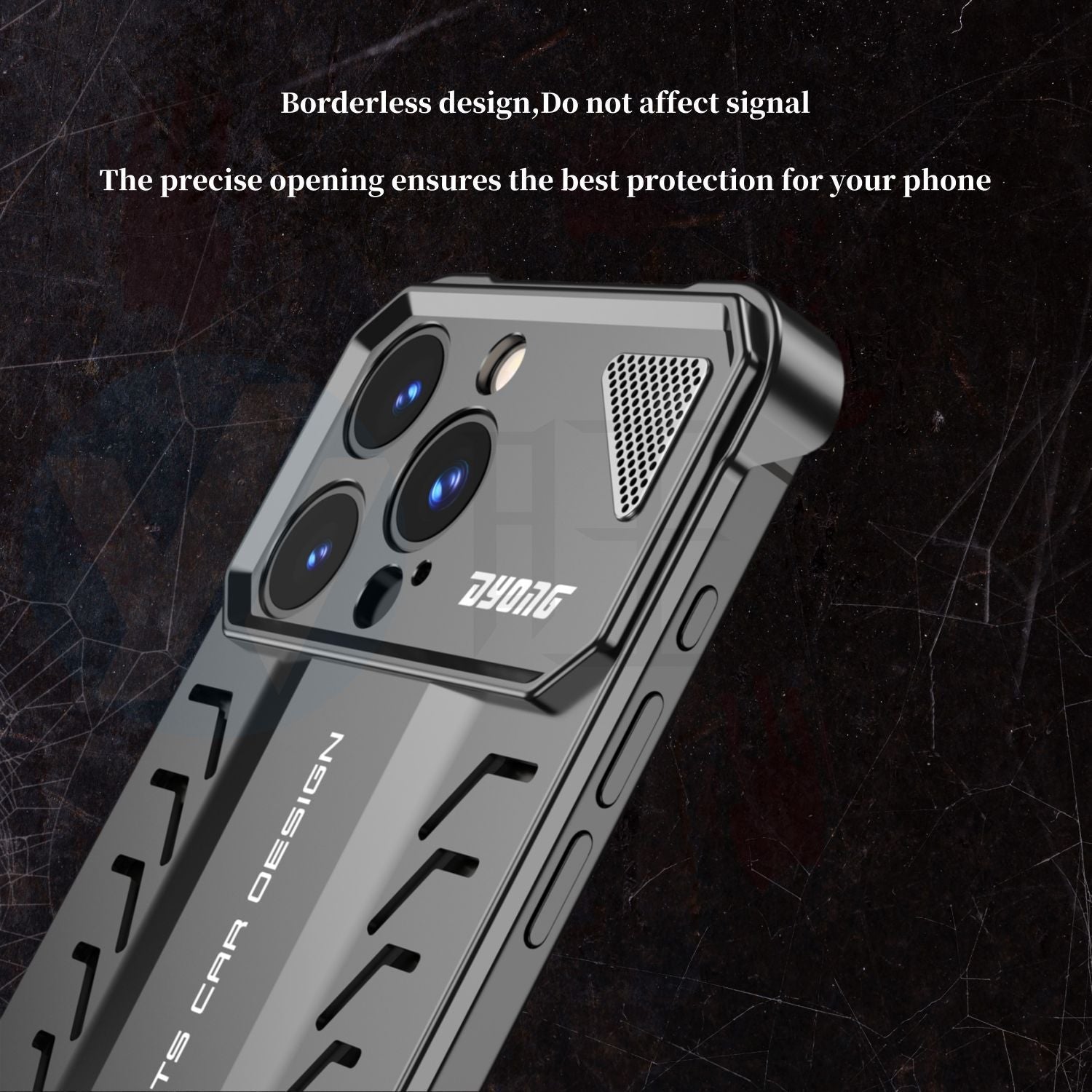 Futuristic Cyber Armor Shield Case - iPhone