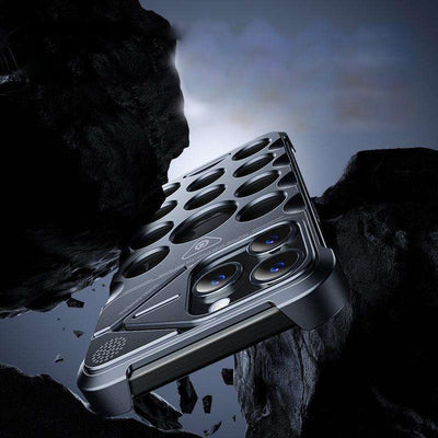 Hollow Armor Heat Dissipation Case - iPhone