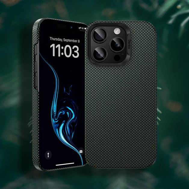 BENKS Fortress Carbon Fiber Armor Case - iPhone