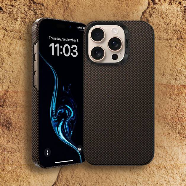 BENKS Fortress Carbon Fiber Armor Case - iPhone