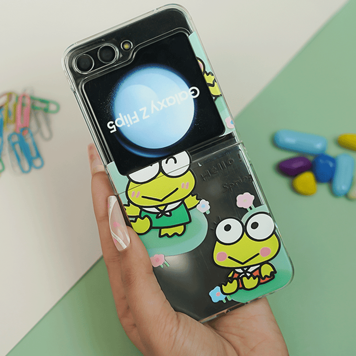 Bright Cute Frog Design Case - Samsung