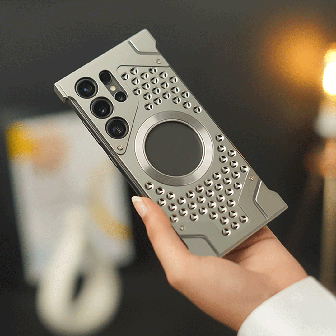 Elite Alloy Mesh Magnetic Frameless Case - Samsung