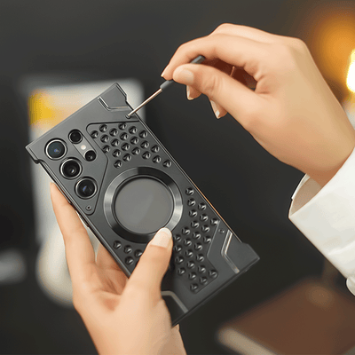 Elite Alloy Mesh Magnetic Frameless Case - Samsung