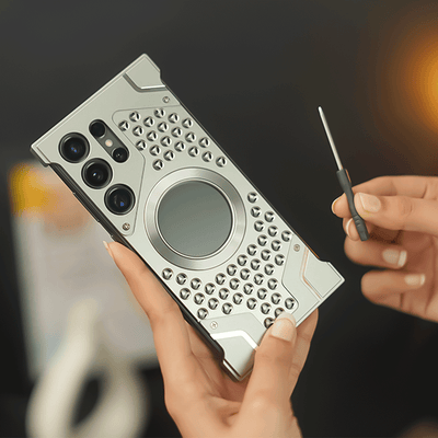 Elite Alloy Mesh Magnetic Frameless Case - Samsung