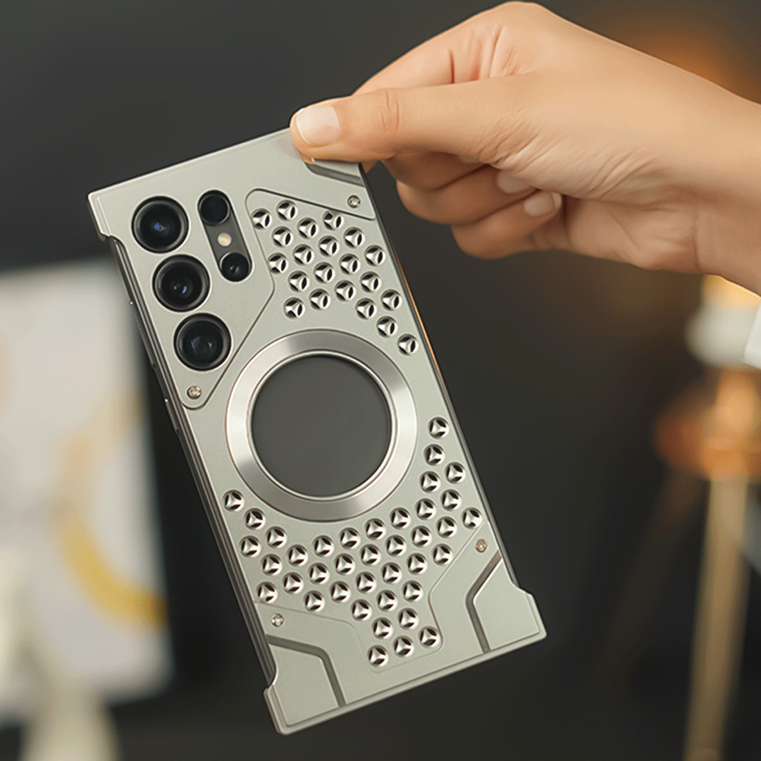 Elite Alloy Mesh Magnetic Frameless Case - Samsung