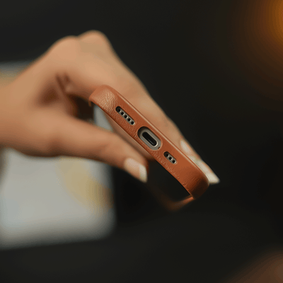 TGVIS Rustic Executive Leather Case - iPhone