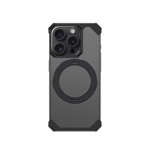 iPhone 16 Series Ultimate Slim Frameless Metal Stand Case