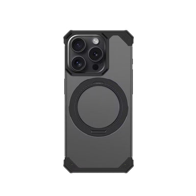 iPhone 16 Series Ultimate Slim Frameless Metal Stand Case