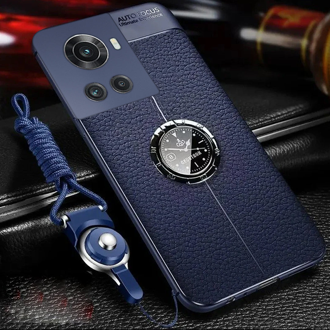 Leather Craft Clock Inspired Case - OnePlus