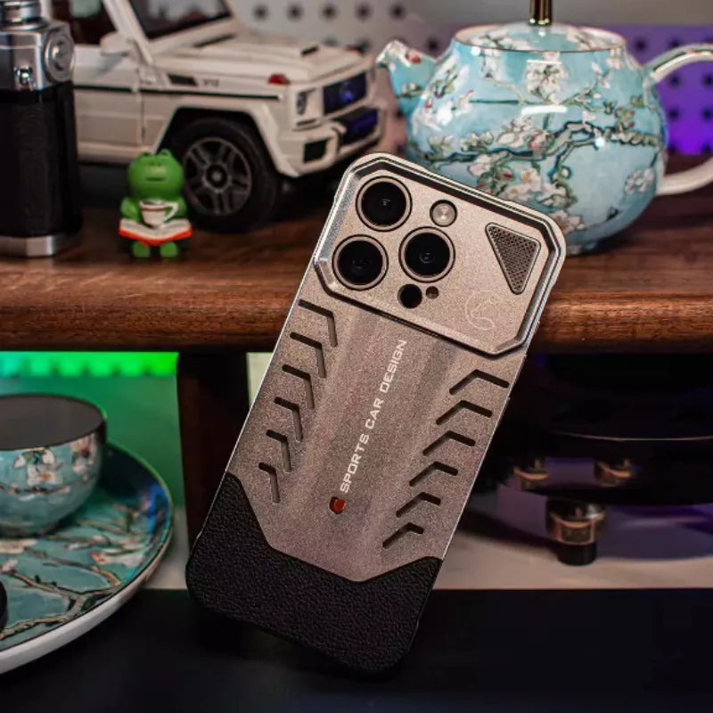 Futuristic Cyber Armor Shield Case - iPhone