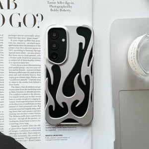 Hollow Flame Design Heat Dissipation Case - Samsung