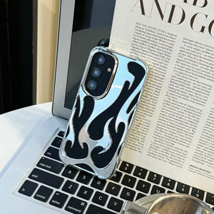 Hollow Flame Design Heat Dissipation Case - Samsung