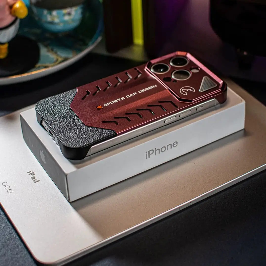 Futuristic Cyber Armor Shield Case - iPhone