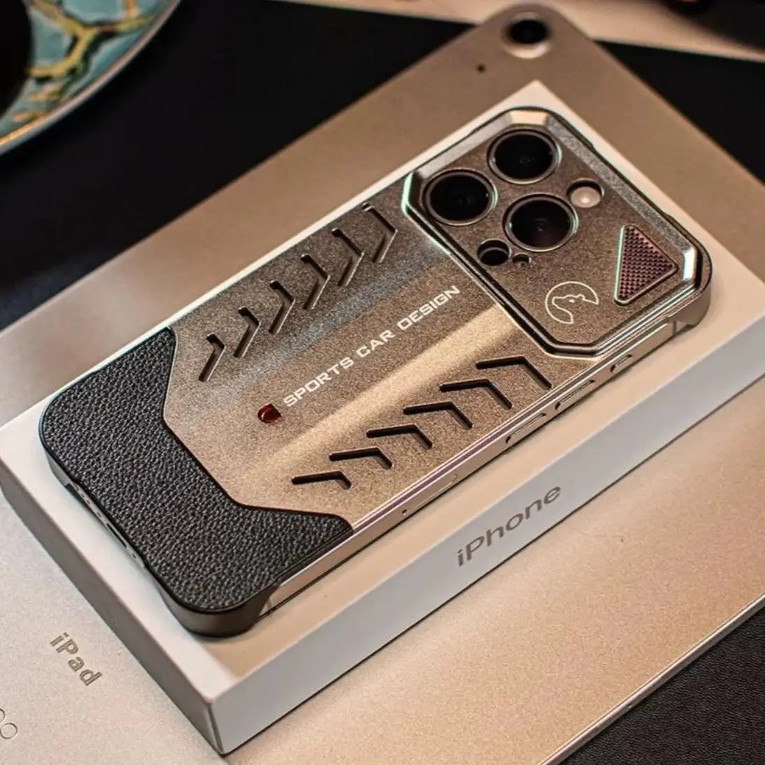 Futuristic Cyber Armor Shield Case - iPhone