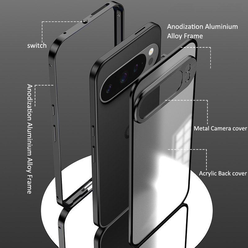 Aluminium Alloy Metal Frame Glass Case - Google