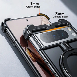 Pixel 8 Series Pivot Guard Magnetic Ring Stand Case