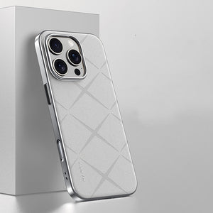 iPhone 16 Series Classy High-End Leather Business Case