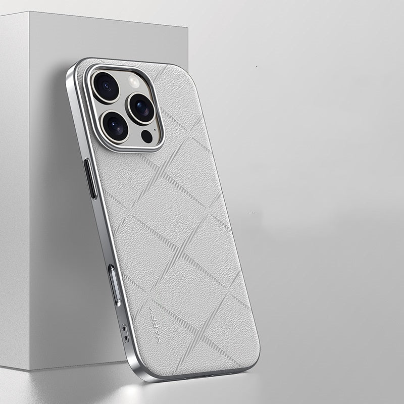 iPhone 16 Series Classy High-End Leather Business Case