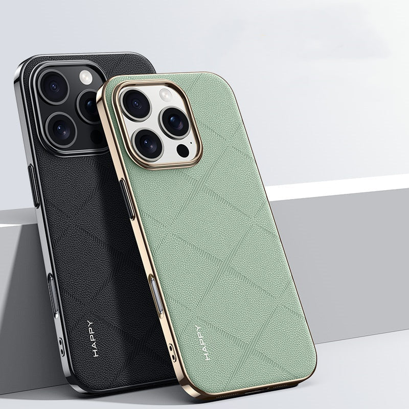 iPhone 16 Series Classy High-End Leather Business Case