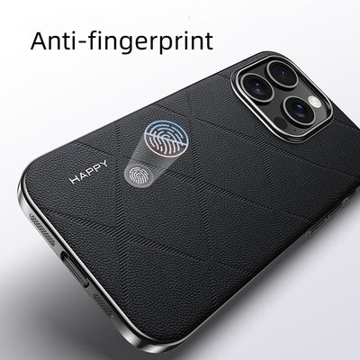 iPhone 16 Series Classy High-End Leather Business Case
