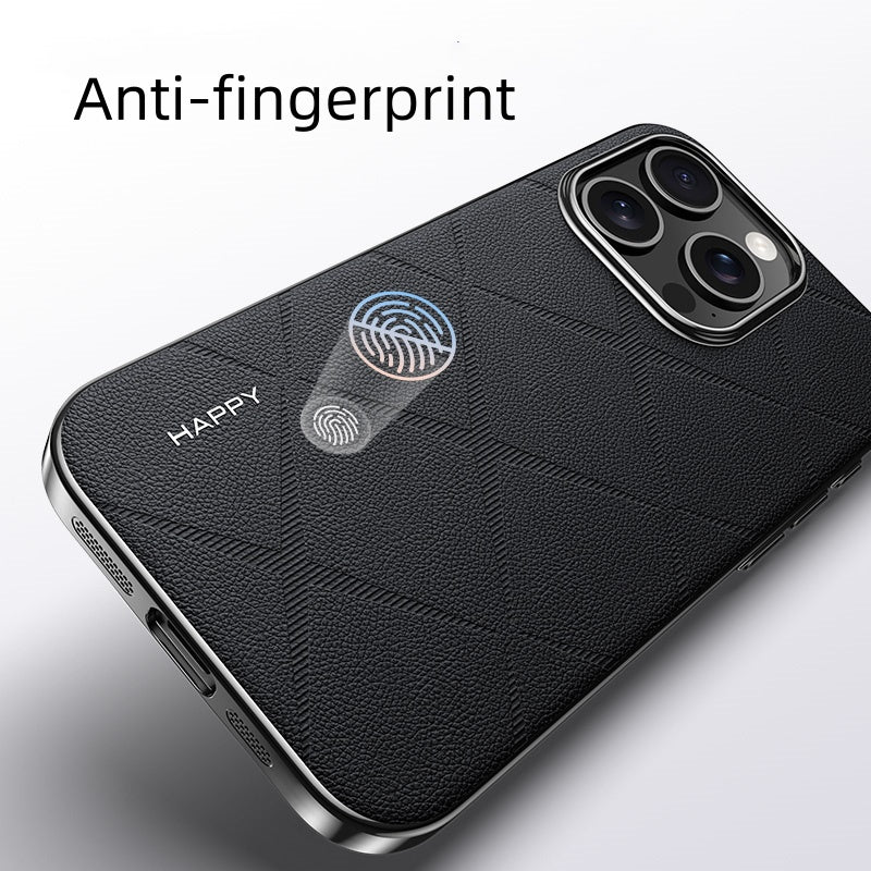 iPhone 16 Series Classy High-End Leather Business Case