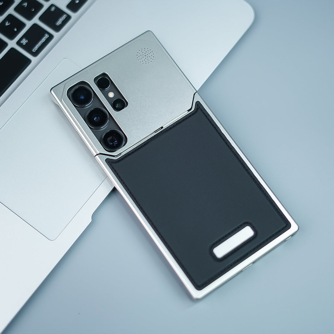 Aero Flex Premium Metallic Leather Case - Samsung