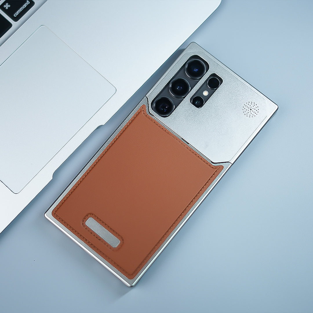 Aero Flex Premium Metallic Leather Case - Samsung