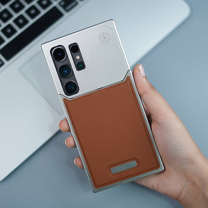 Aero Flex Premium Metallic Leather Case - Samsung