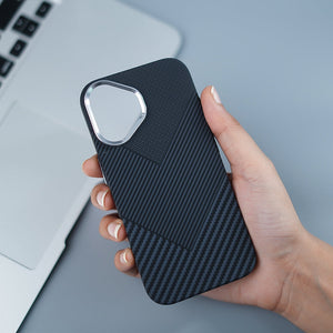 iPhone 16 Series Rugged Elite Carbon Fiber Armor Case