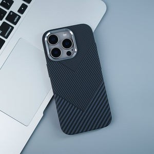 iPhone 16 Series Rugged Elite Carbon Fiber Armor Case