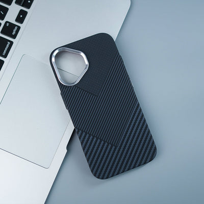 iPhone 16 Series Rugged Elite Carbon Fiber Armor Case