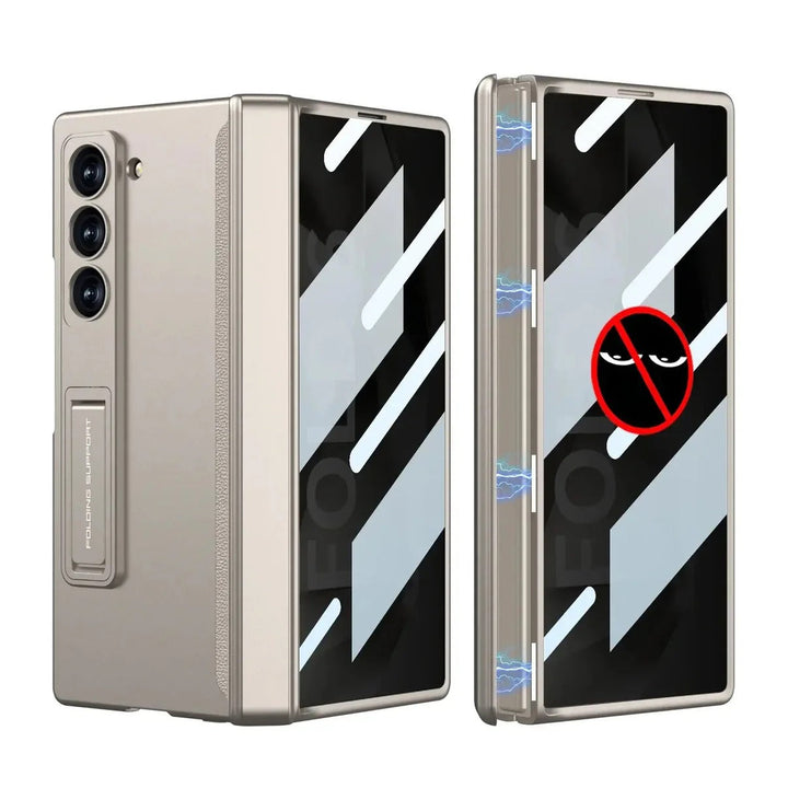 Galaxy Z Fold6 Ultimate Armor Privacy Screen Case [ Anti- Spy Glass]