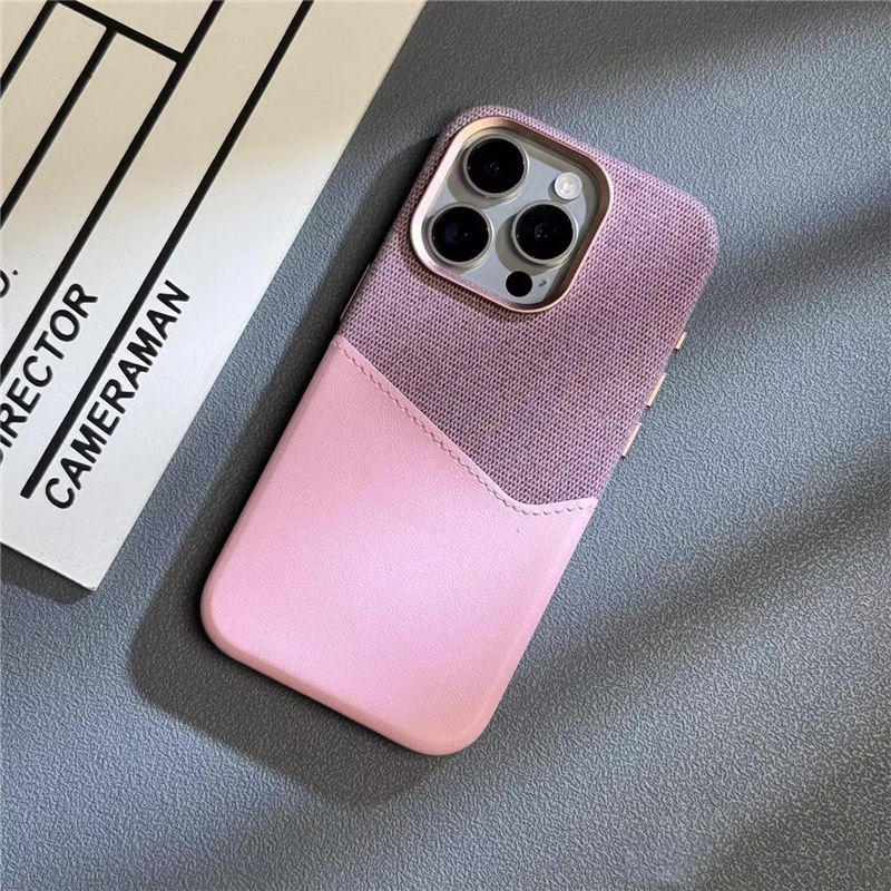 iPhone 16 Series Sleek Dual Tone Card Holder Case