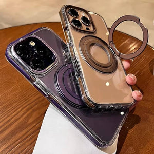 Eason Tora Clear Ring Stand Case - iPhone