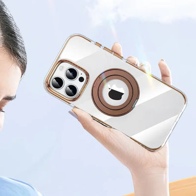 Eason Tora Clear Ring Stand Case - iPhone