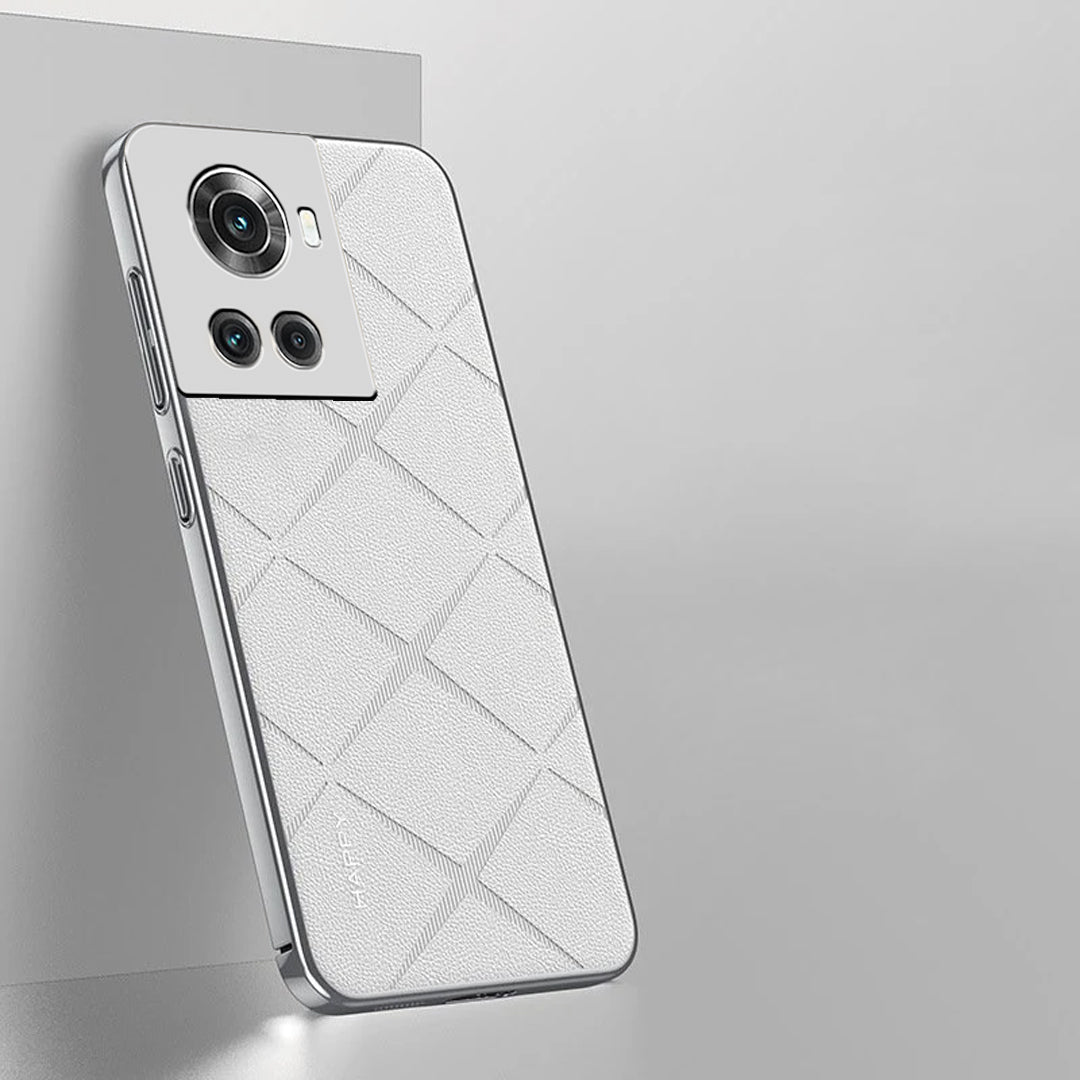 OnePlus 10R Classy High-End Leather Business Case