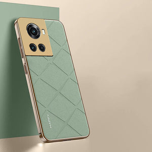 OnePlus 10R Classy High-End Leather Business Case
