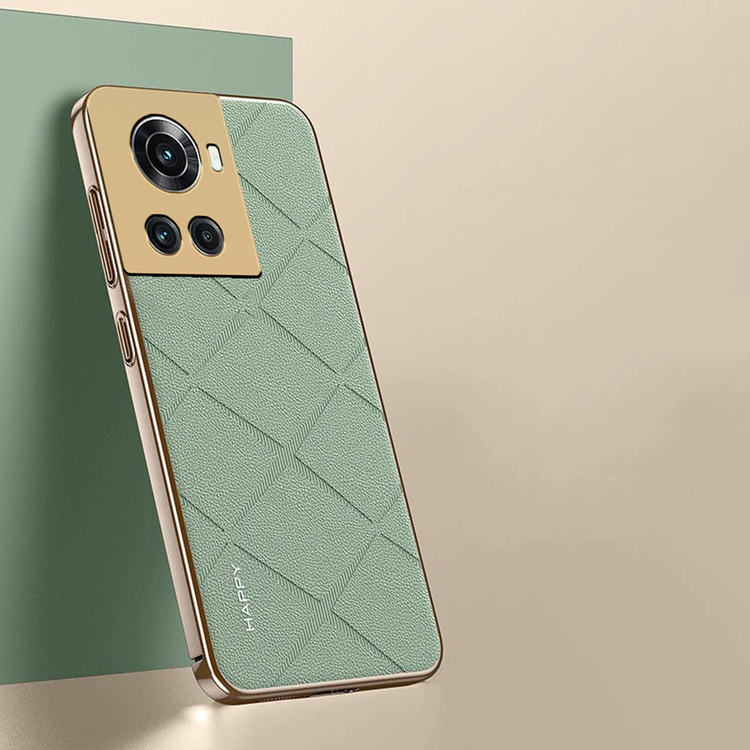 OnePlus 10R Classy High-End Leather Business Case
