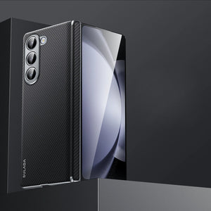 Galaxy Z Fold Series Luxury Carbon Fiber Magnetic Case