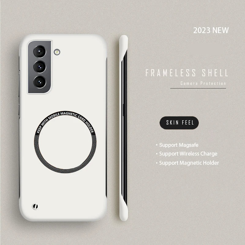 Galaxy S Series Magna Guard Borderless Magnetic Case