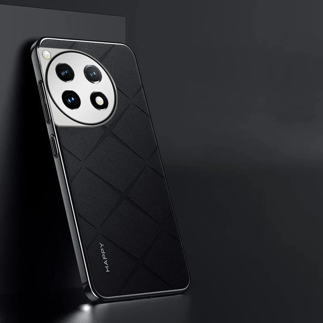 OnePlus 12R Classy High-End Leather Business Case