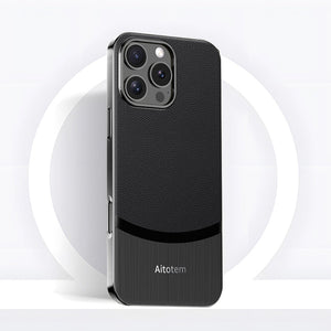 High-End Fine Grain Leather Case - iPhone