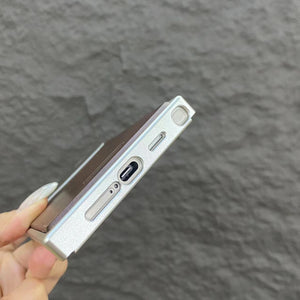 Nature Wood Grain Metallic Case - Samsung